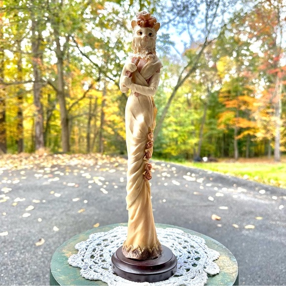 🔵 Vintage Collectible Victorian The Cats Meow Figurine Prescott Arizona - Picture 2 of 14